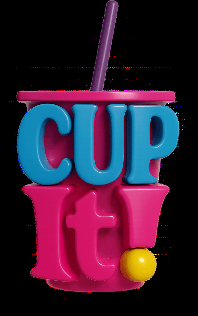 Cup It! Logo 3D